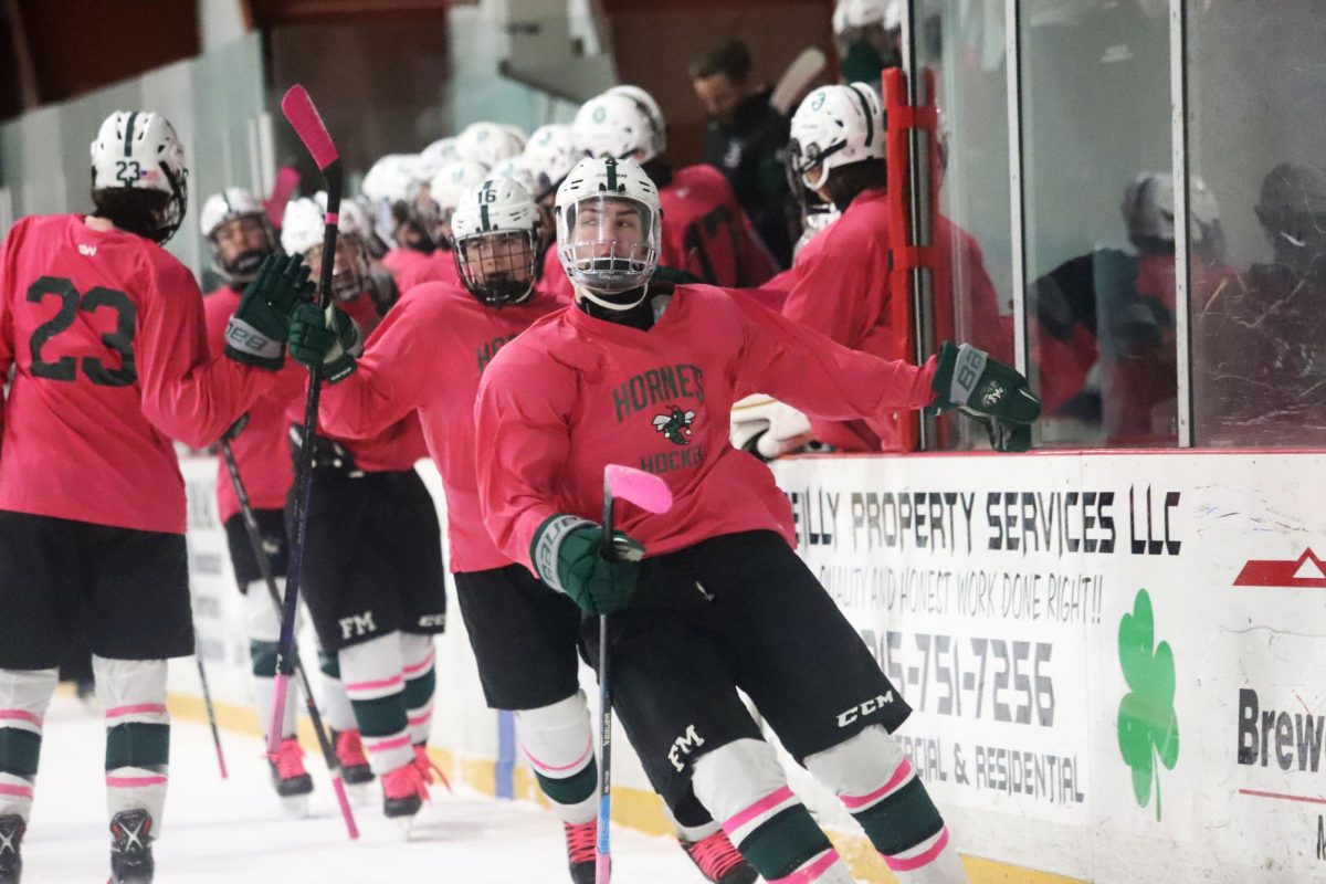 FM players wore special pink uniforms for the game.