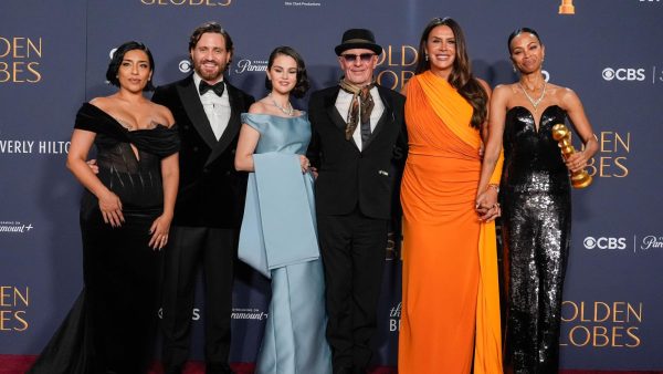 Main cast members of Emilia Perez. Photo  has a 4.0 International Deed, from the Associated Press.